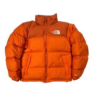 Orange North Face 700 NUPTSE